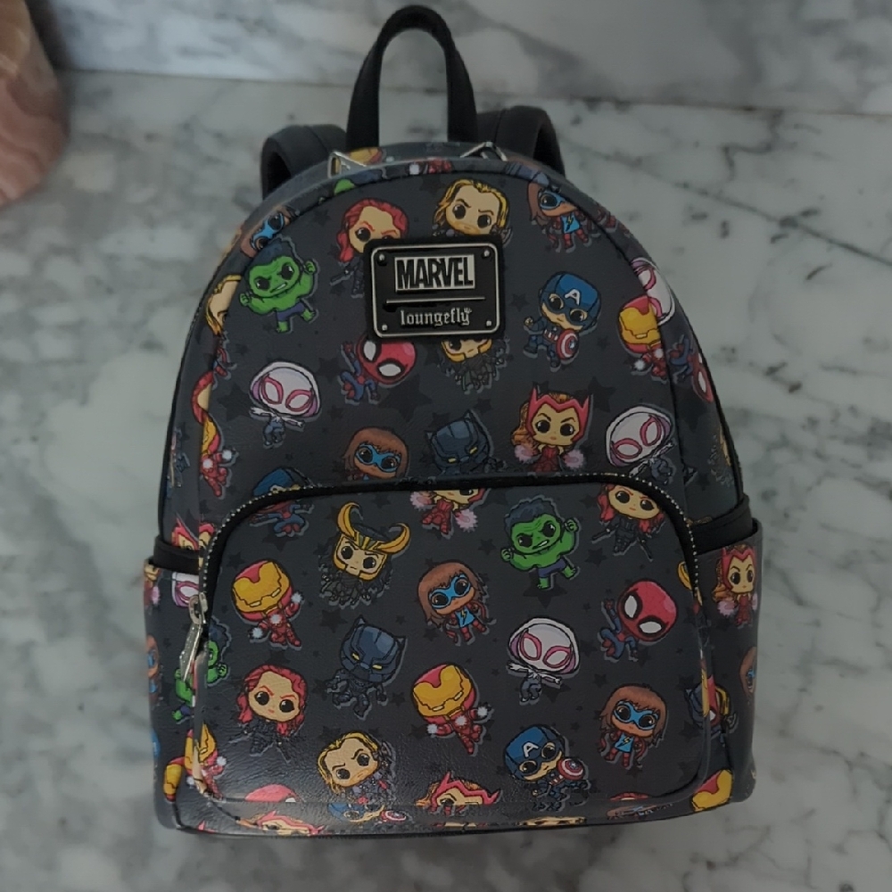 Marvel Chibi Loungefly Mini Backpack - image 2